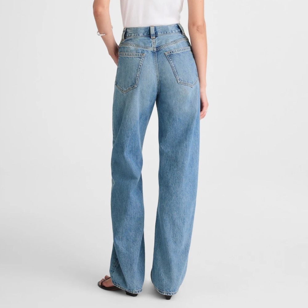 NWT Madewell The Balloon Jean Distressed Barrel Leg Size 26 - Picture 4 of 16